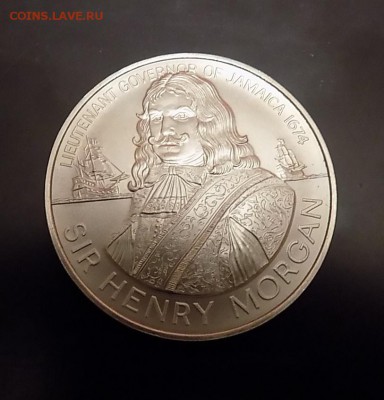 Ямайка 10$ 1974 пират Генри Морган тираж 15.000 - DSCN0146.JPG