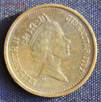 С 1 руб. ГИБРАЛТАР 1 пенни 1992г. КУРОПАТКА до 1.11.15г. - IMG_8399.JPG