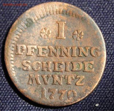 С 1 руб. БРАУНШВЕЙГ 1 пфеннинг 1770г.ДИКИЙ ЧЕЛОВЕК до 1.11. - IMG_6315.JPG