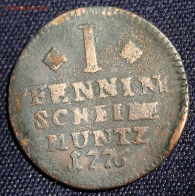 С 1 руб. БРАУНШВЕЙГ 1 пфеннинг 1776г. ЛОШАДКА до 1.11. - IMG_6320.JPG
