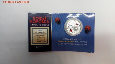Серебро Божья коровка (Ниуэ) 2011 до 29.10.15 в 22:00 Мск. - P_DKB2uAD0k