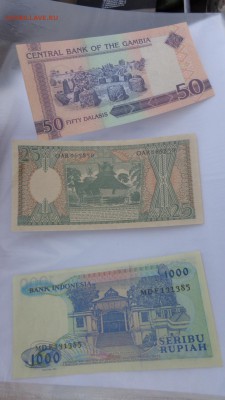 ГАМБИЯ 50,Индонезия  25 и 1 т рупий UNC до 2.Х1  в 21-20 мСК - крр 02.10.15  суу 268.JPG