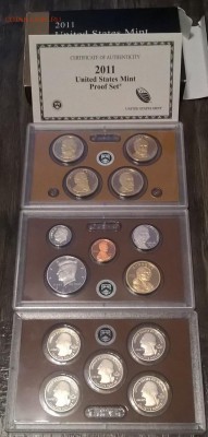 USA Proof Mint Set 2011 год 3 планшета с 200 рублей - WP_20151027_11_01_05_Pro