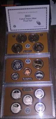 USA Proof Mint Set 2011 год 3 планшета с 200 рублей - WP_20151027_11_02_21_Pro