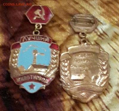 Знак Лучший животновод.  Фикс. - 20151027_192224-2