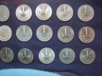КОМПЛЕКТ ГОДОВЫХ РУБЛЕЙ - 18