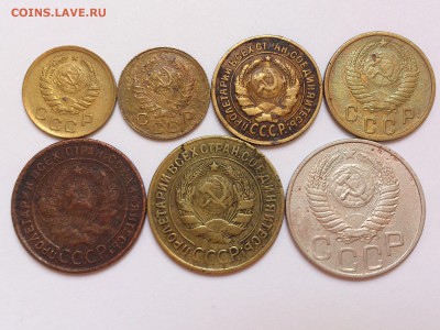 1, 2, 3, 20 КОПЕЕК 1924 - 1953 ( 7 монет ) до 01.11. в 22-30 - DSC_8016