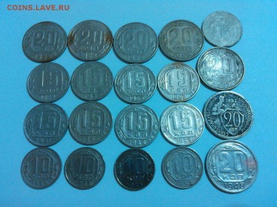20 монет 1931-1957гг., "никель", до 01.11.15г. - IMG_20151027_212153_thumb