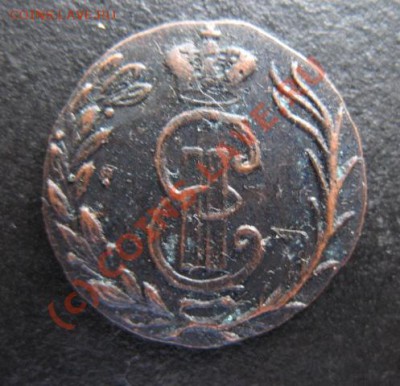 копия, 1766 г, сибирка, полушка, до 07.09 в 21-30 мск - 1766 коп а