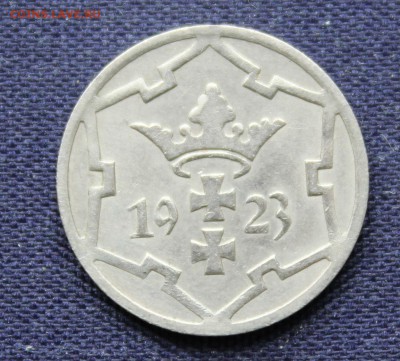 С 1 руб.  DANZIG 5 пфеннигов 1923г.  до 3.11.в 22-00 - IMG_8538.JPG