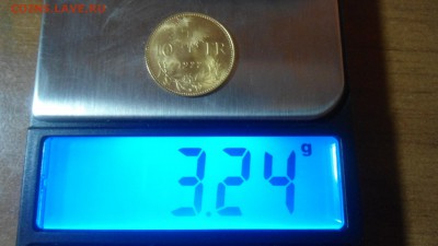 Золото. Швейцария. 10 франков. 1922 г. до 03.11.2015 - DSC03880.JPG
