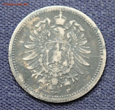 С 1 руб. КАЙЗЕРОВСКАЯ ГЕРМАНИЯ 20 пфеннигов 1876г.  до 3.11. - IMG_8577.JPG