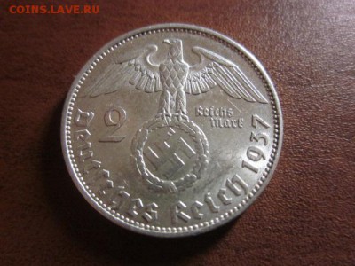 1937 Третий рейх, 2 М А, серебро, до 02.11 в 22-15 мск - IMG_2959.JPG