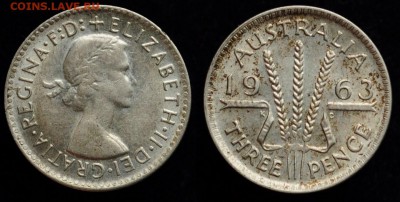 3 пенса 1959 и 1963г. Австралия ---03-10-15 в 22-00--- - 3пенса1963_1