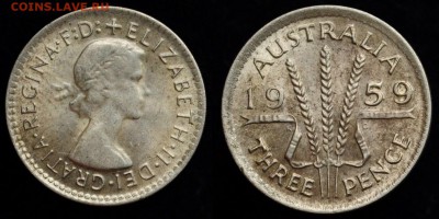 3 пенса 1959 и 1963г. Австралия ---03-10-15 в 22-00--- - 3пенса1959_1