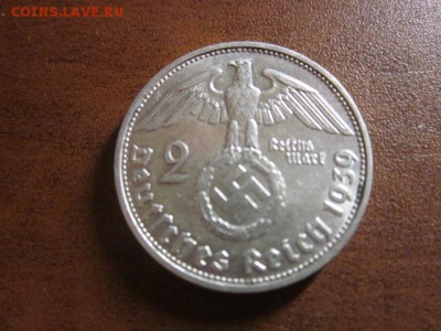 1939 Третий рейх, 2 М D, серебро, до 02.11 в 22-15 мск - IMG_2997.JPG