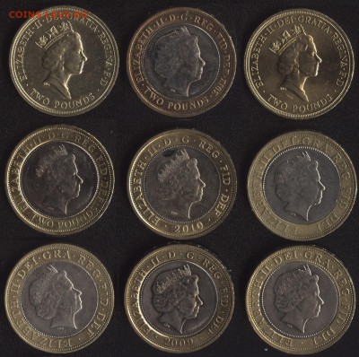 Иностранная юбилейка по ФИКСированной цене - 2 ф-2++