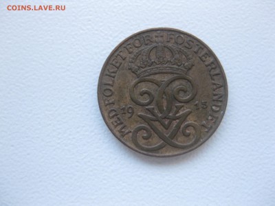 ШВЕЦИЯ,1 эре 1915г(бронза)!до 31.10.2015 - IMG_8863.JPG