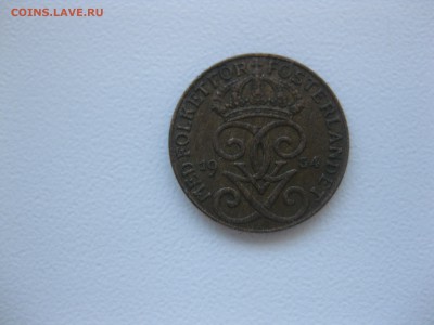 ШВЕЦИЯ,1 эре 1934г(бронза)!до 31.10.2015 - IMG_8860.JPG