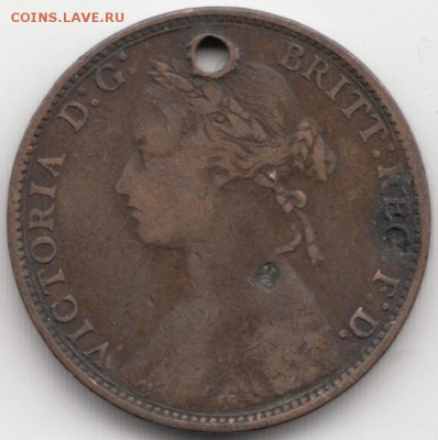 Великобритания half penny 1875 до 03.11.15 - 8.2