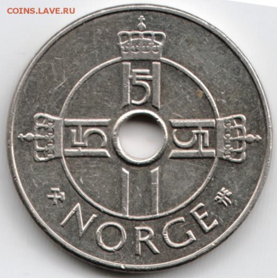 1 крона 1998 г. Норвегия до 05.11.15 г. в 24.00 - Scan-151027-0002