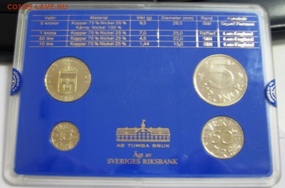 ШВЕЦИЯ официальный банковский набор 1990 BU до 5.11.15 22.00 - IMG_4398.JPG