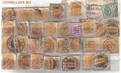 Марки Русская Финляндия гашения №18 до 2.11 22.00мск - Русская Финляндия гашения №18