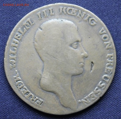 С 1 руб. ПРУССИЯ 1 талер 1816г.ФРИДР.ВИЛЬГЕЛЬМ-III до 5.11. - IMG_8558.JPG
