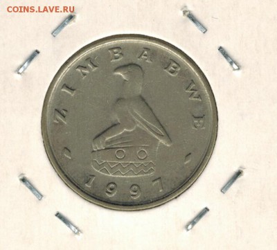 Зимбабве 10 центов 1997 до 03.11.2015   22-00 - 01 37