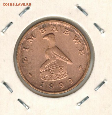 Зимбабве 1 цент 1999 до 03.11.15   22-00 - 01 33