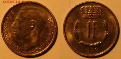 Люксембург. 1 франк. До 06.11.2015 года 22-00 мск - Люксембург.JPG