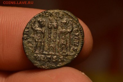 монета Римской Империи IV век от Р,Х. - CSC_0688.JPG