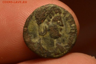 монета Римской Империи IV век от Р,Х. - CSC_0684.JPG