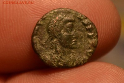 монета Римской Империи IV век от Р,Х. - CSC_0632.JPG