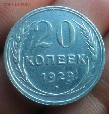20 коп 1929 буквы СССР круглые Ф-12-200уе.До 6.11.15.в 22-20 - IMAG0496