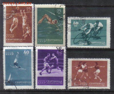 СССР 1956г Спорт 6м №2 до 3.11 22.00мск - СССР 1956г Спорт 6м №2