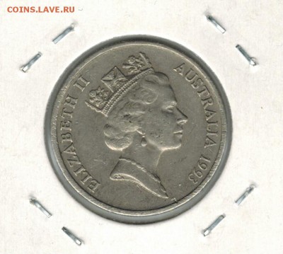 Австралия 10 центов 1993 до 05.11.15   22-00 - 01 19