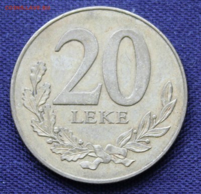 С 1 руб. АЛБАНИЯ 20 лек 1996г. ПАРУСНИК и ДЕЛЬФИН до 7.11. - IMG_8549.JPG