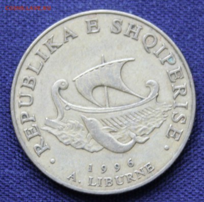 С 1 руб. АЛБАНИЯ 20 лек 1996г. ПАРУСНИК и ДЕЛЬФИН до 7.11. - IMG_8548.JPG