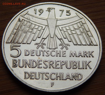 ФРГ 5 марок 1975, до 08.11.15 в 22:00 МСК - 4332