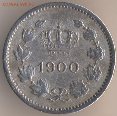 Румыния 10 бани 1900. Оценка. - 26