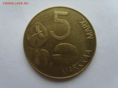 с Рубля.Фины 5 марок.Тюлень.1994г.5.11.15 до 22-00. - S8300885.JPG