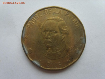 с Рубля.Доминикана 1 песо.2008г.5.11.15 до 22-00. - S8300889.JPG