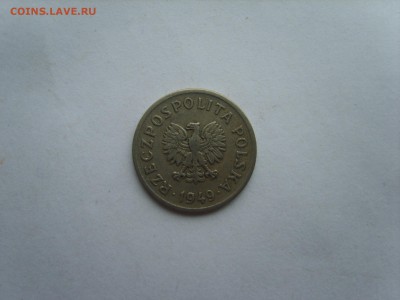 с Рубля.Польша 10 грош.1949г.5.11.15 до 22-00. - S8300904.JPG