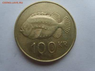 с Рубля.Исландия 100 кr.1995г.5.11.15 до 22-00. - S8300923.JPG
