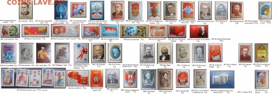 ФИКС СССР. Негашеные марки 1980-1989 г. Полные серии, блоки - ФИКС. СССР. Негашеные серии и блоки 1980-1989.3