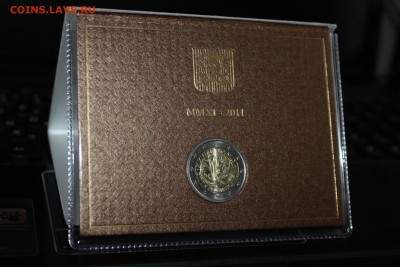 Ватикан 2 евро памятная 2011 до 07.11 22:00 - IMG_8446.JPG