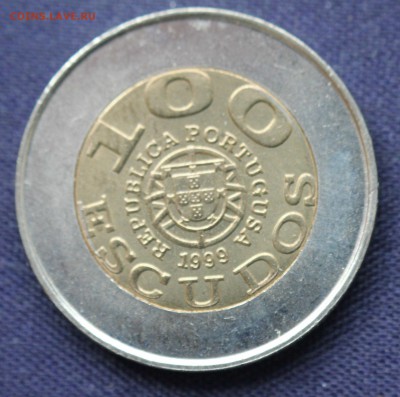 С 1 руб. БМ ПОРТУГАЛИЯ 100 эскудо 1999г. UNICEF  до 8.11. - IMG_8669.JPG
