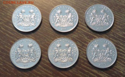 СЬЕРРА-ЛЕОНЕ - ОБЕЗЬЯНЫ наб. 6 шт. до 8.11, 22.00 - Сьерра-леоне обезьянки набор 6 шт. 2