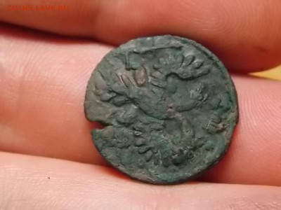 Полушка аверс,реверс орёл. - DSCN4237.JPG